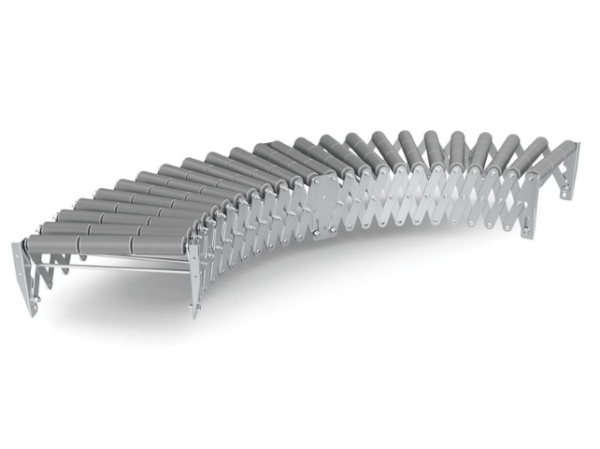 2 sections provide a curve of 120 degrees.