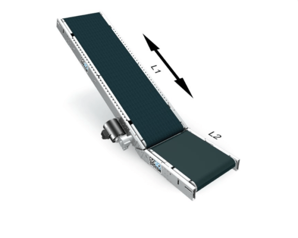 SOCO Belt conveyors with booster - plate bedding with grooves