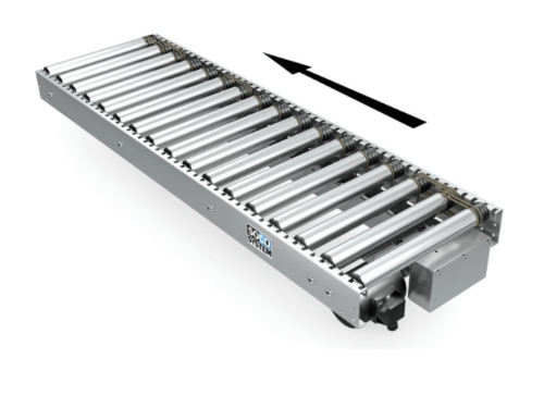 SOCO Drive section for driven steel roller conveyors - drive in the right side