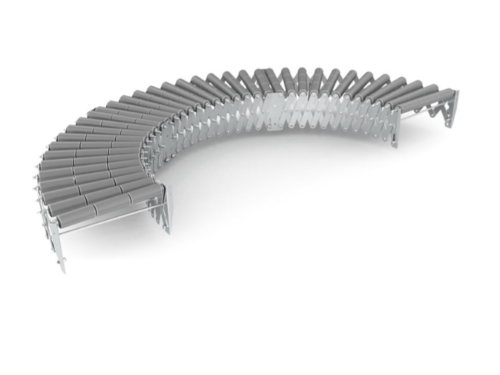 SOCO Flexi curves with 3-parted plastic rollers