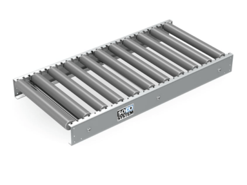 SOCO Roller conveyors with Ø 48 plastic rollers