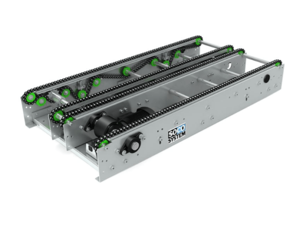 SOCO Double-driven chain conveyors - simplex chain