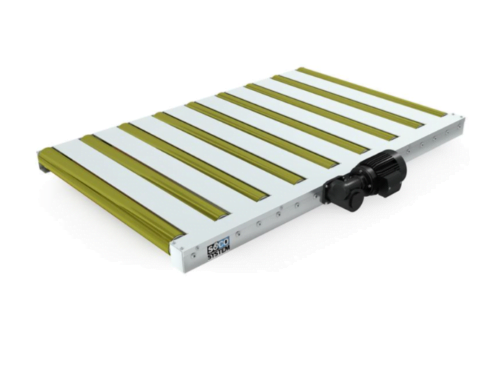 SOCO Driven pallet roller conveyors with cover plates