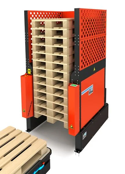 SOCO Pallet magazine PalManager Fixed - Ready for MiR AMR