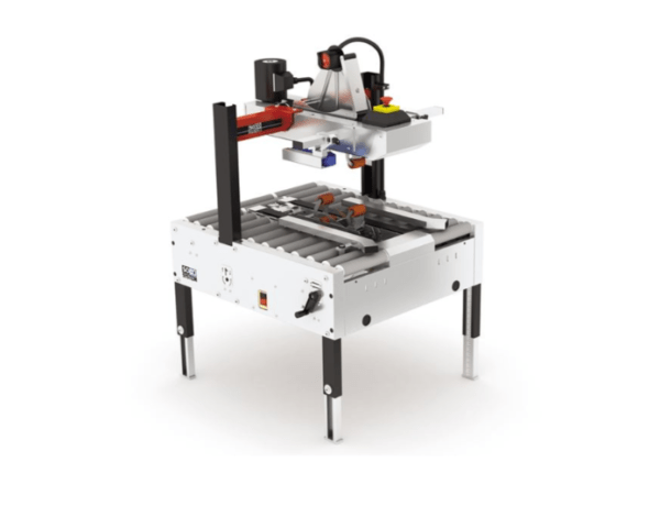 SOCO T-2002 case sealer with top and bottom drive